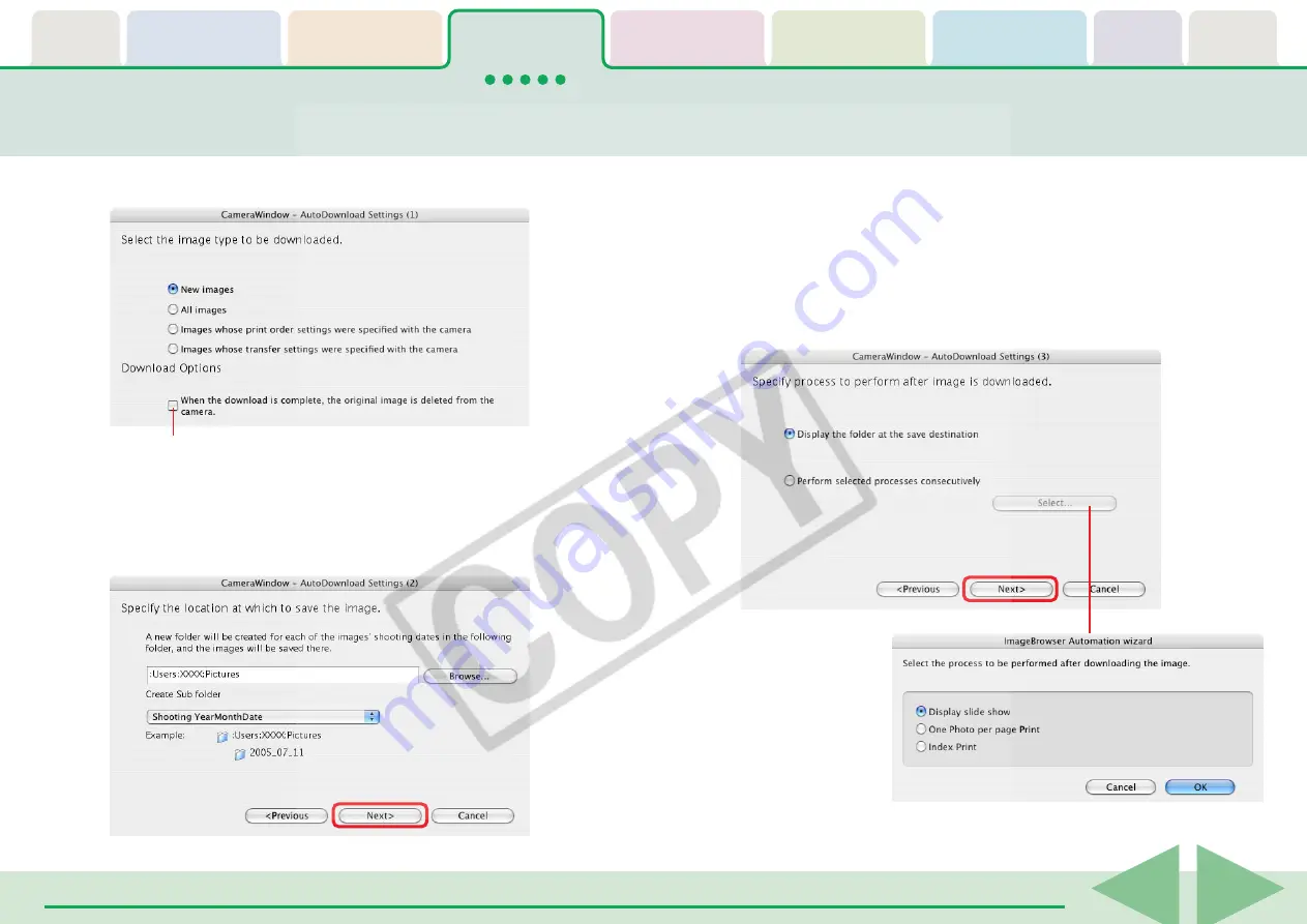 Canon PowerShot A420 Software User'S Manual Download Page 19