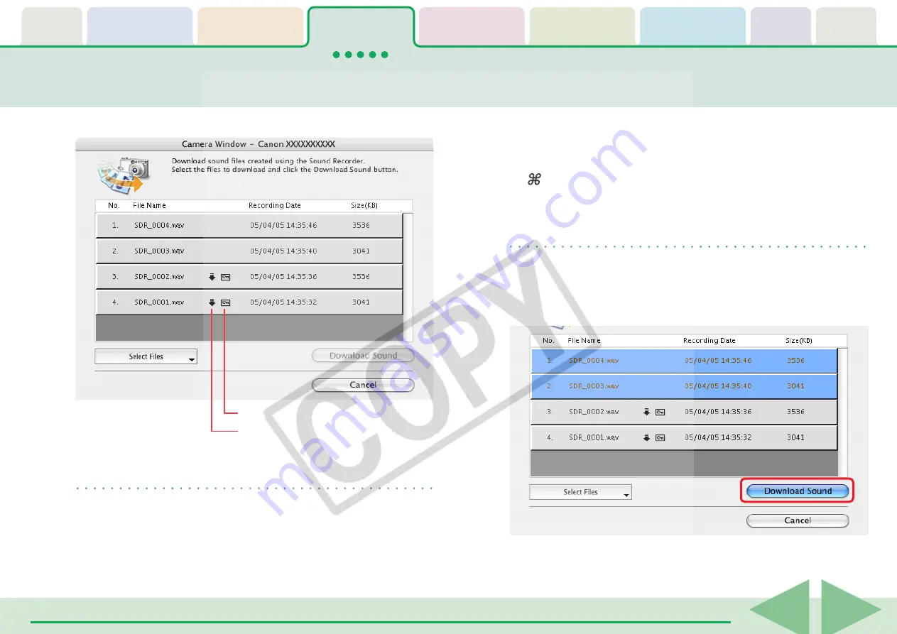 Canon PowerShot A420 Software User'S Manual Download Page 25