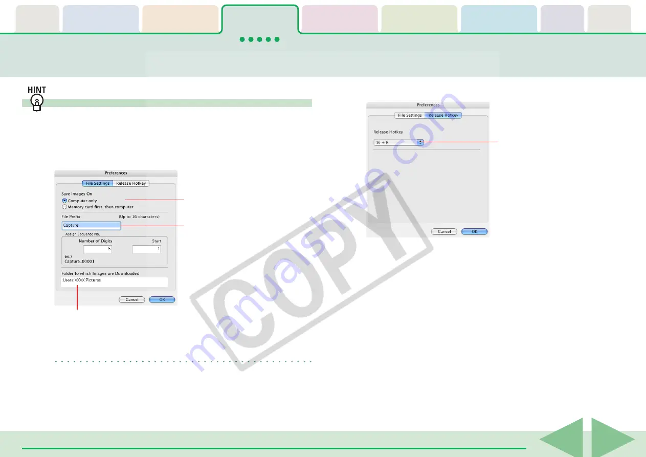 Canon PowerShot A420 Software User'S Manual Download Page 45