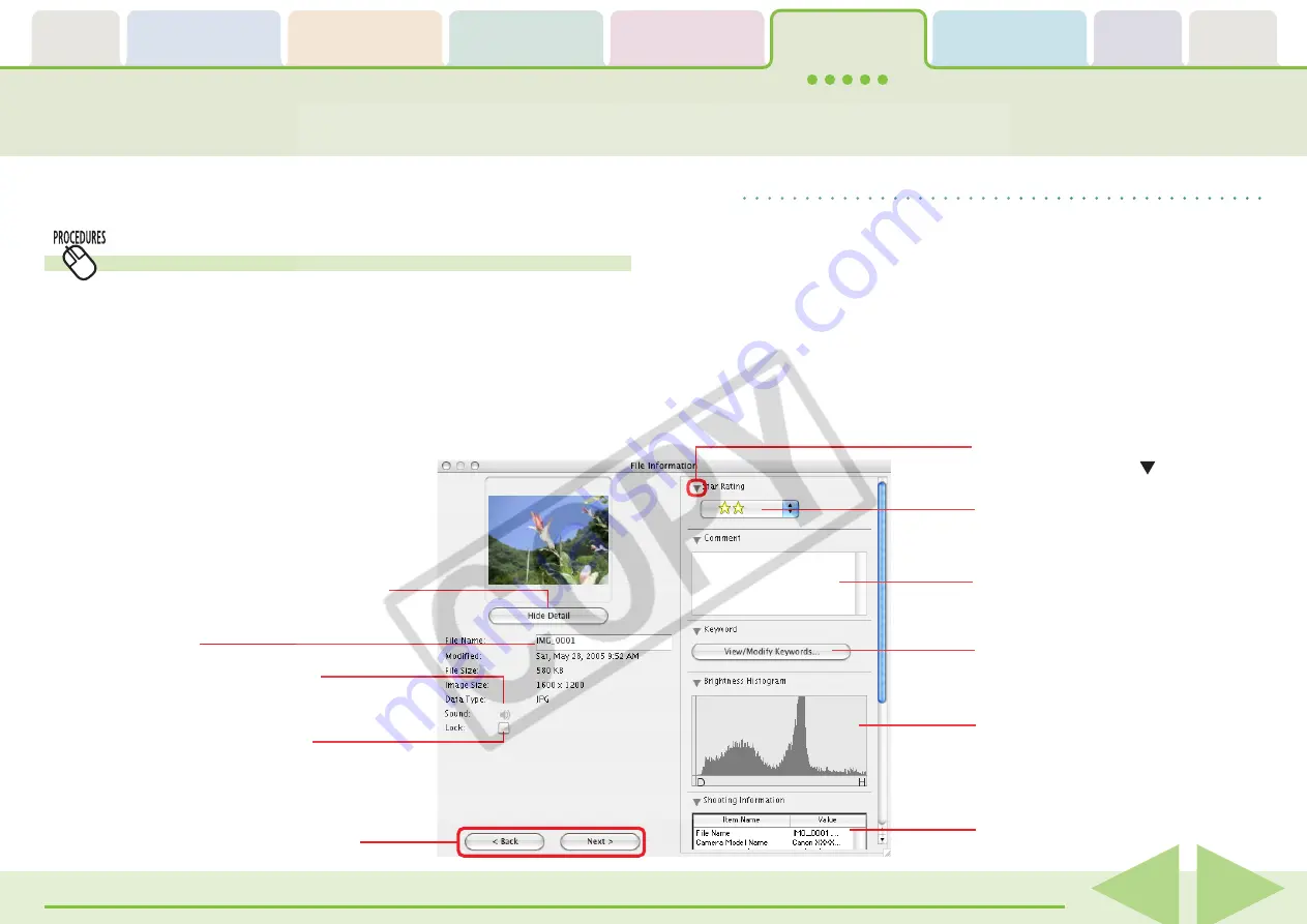 Canon PowerShot A420 Software User'S Manual Download Page 74