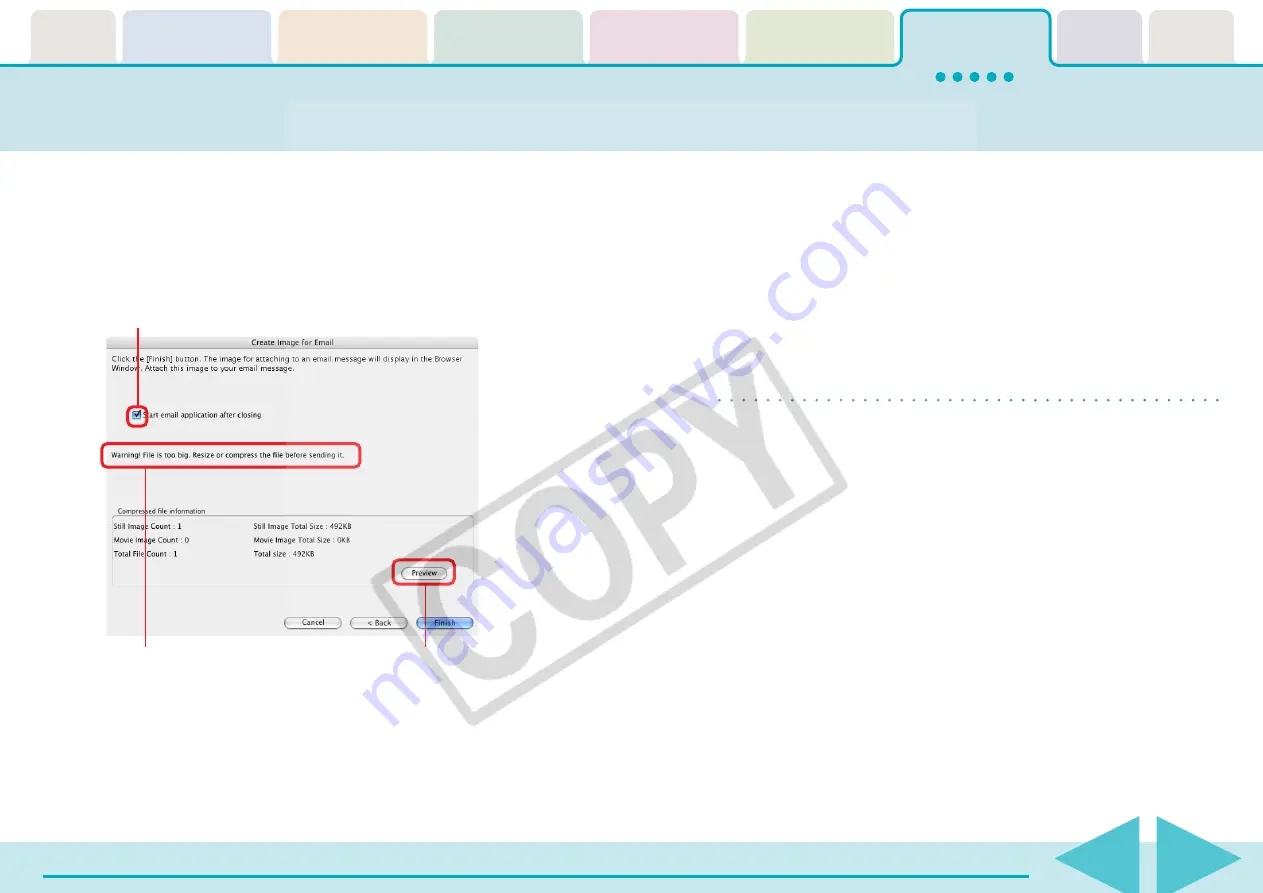 Canon PowerShot A420 Software User'S Manual Download Page 89