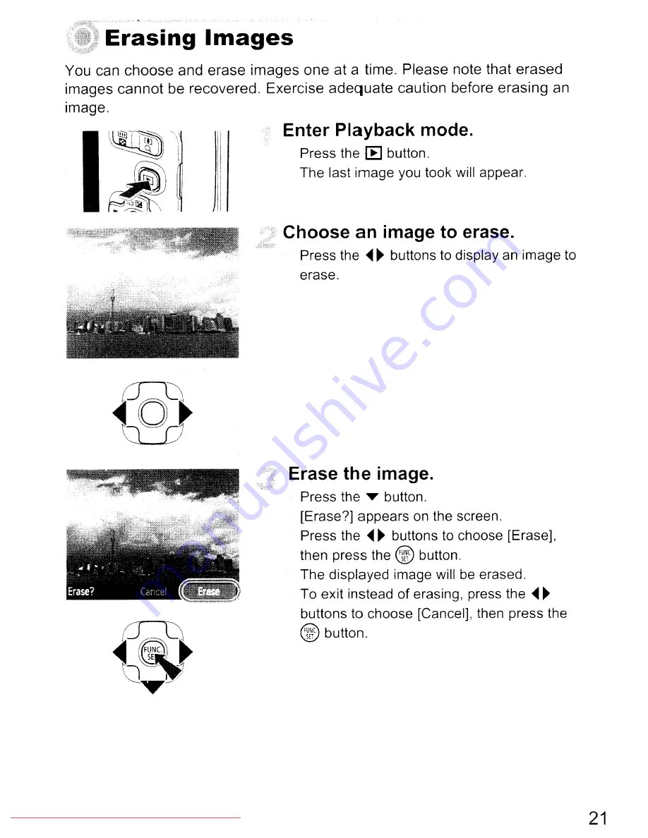 Canon PowerShot A495 Getting Started Download Page 21