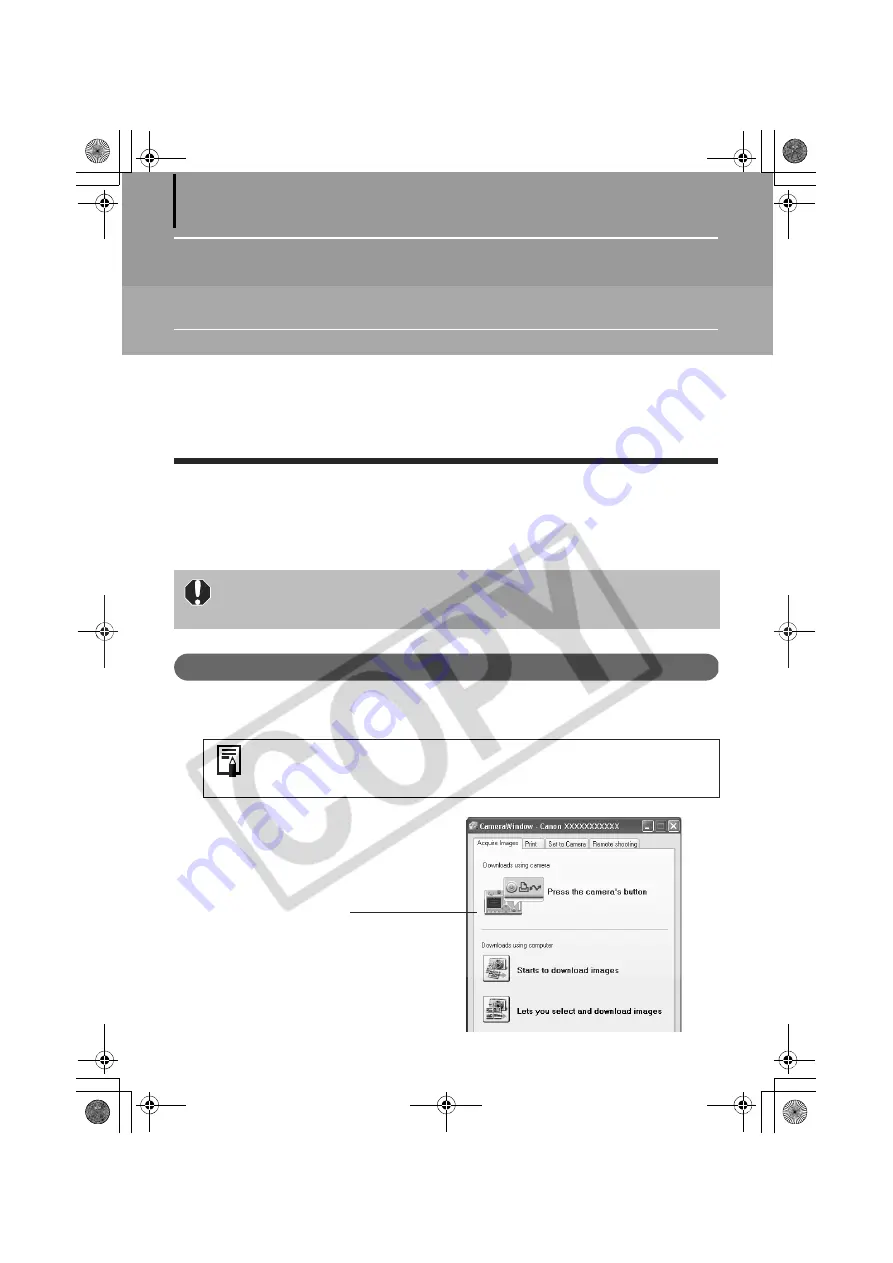 Canon PowerShot A530 Software Starter Manual Download Page 20