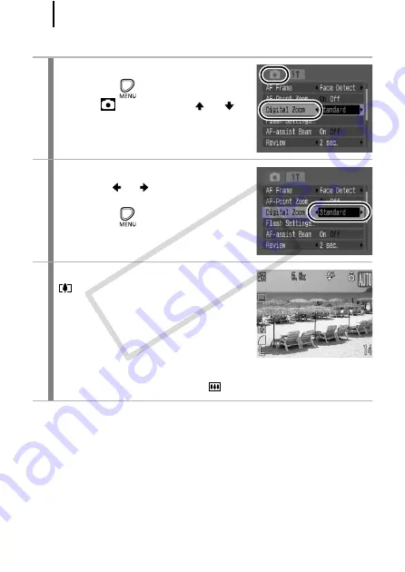 Canon PowerShot A590 IS Скачать руководство пользователя страница 60