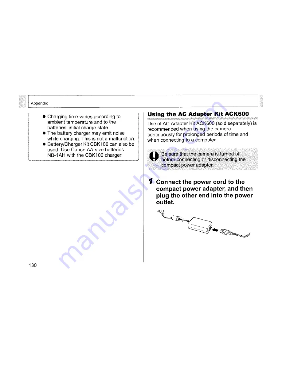 Canon POWERSHOT A85 Quick Start Manual Download Page 138