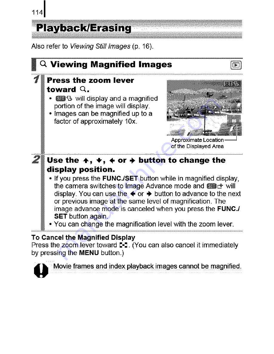 Canon POWERSHOT SD1100IS User Manual Download Page 46