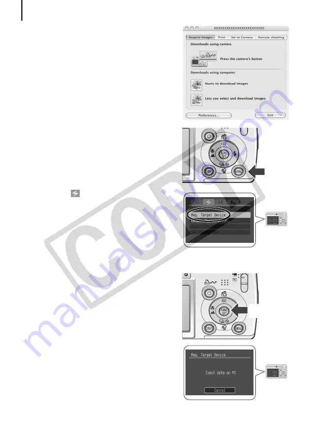 Canon PowerShot SD430 DIGITAL ELPH WIRELESS Settings Manual Download Page 10