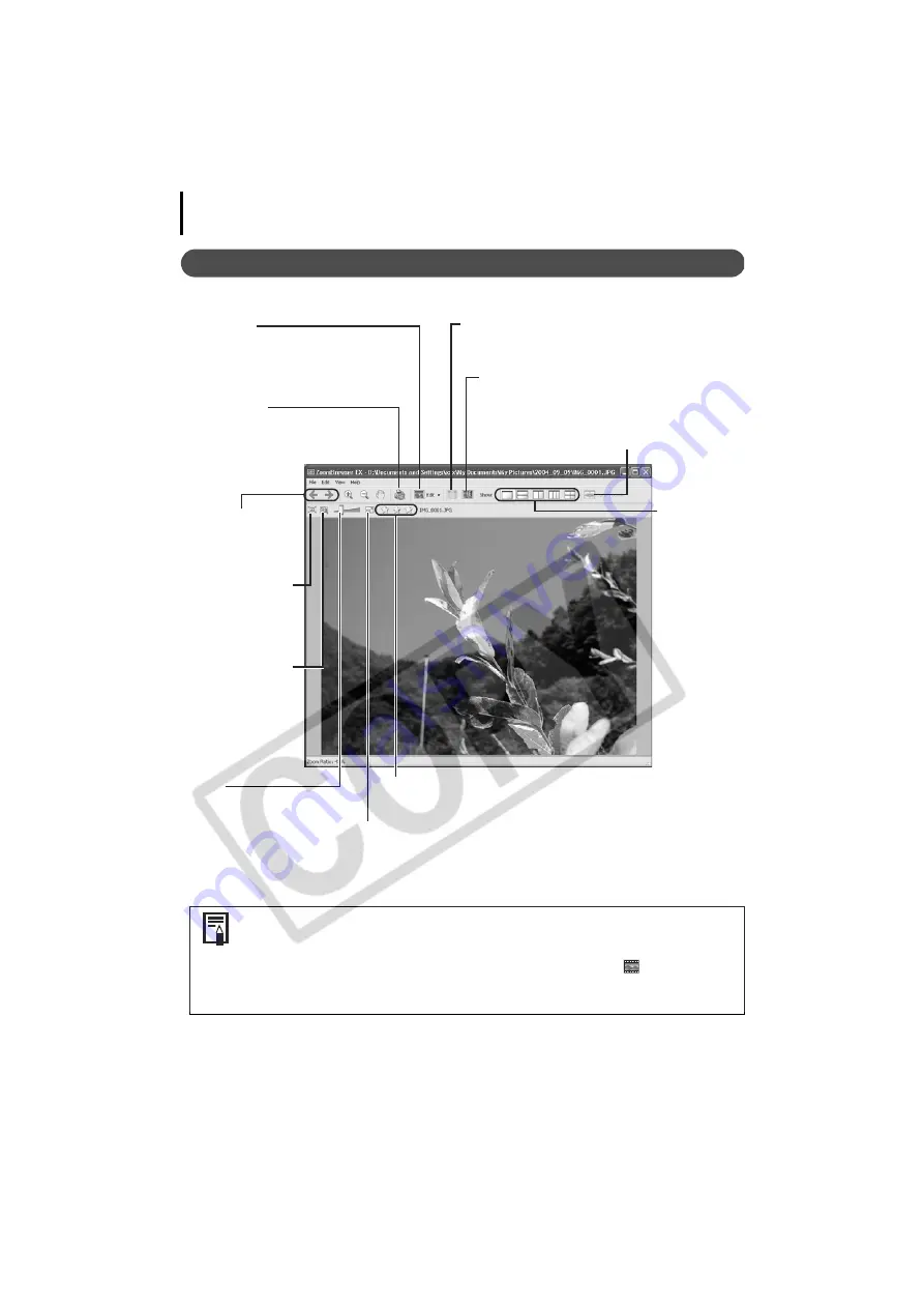 Canon PowerShot SD430 DIGITAL ELPH WIRELESS Software & Wireless Manual Download Page 38