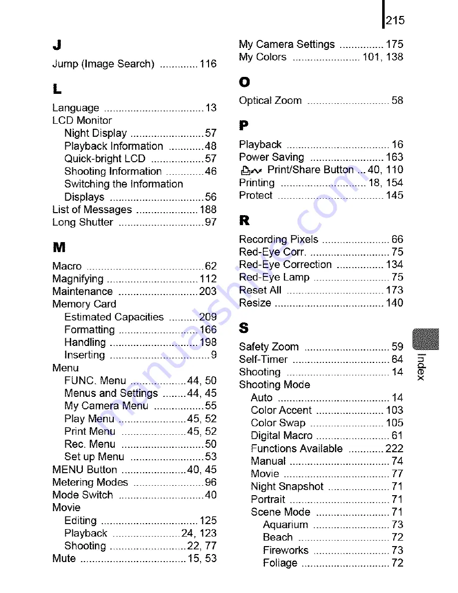 Canon POWERSHOT SD770IS User Manual Download Page 217