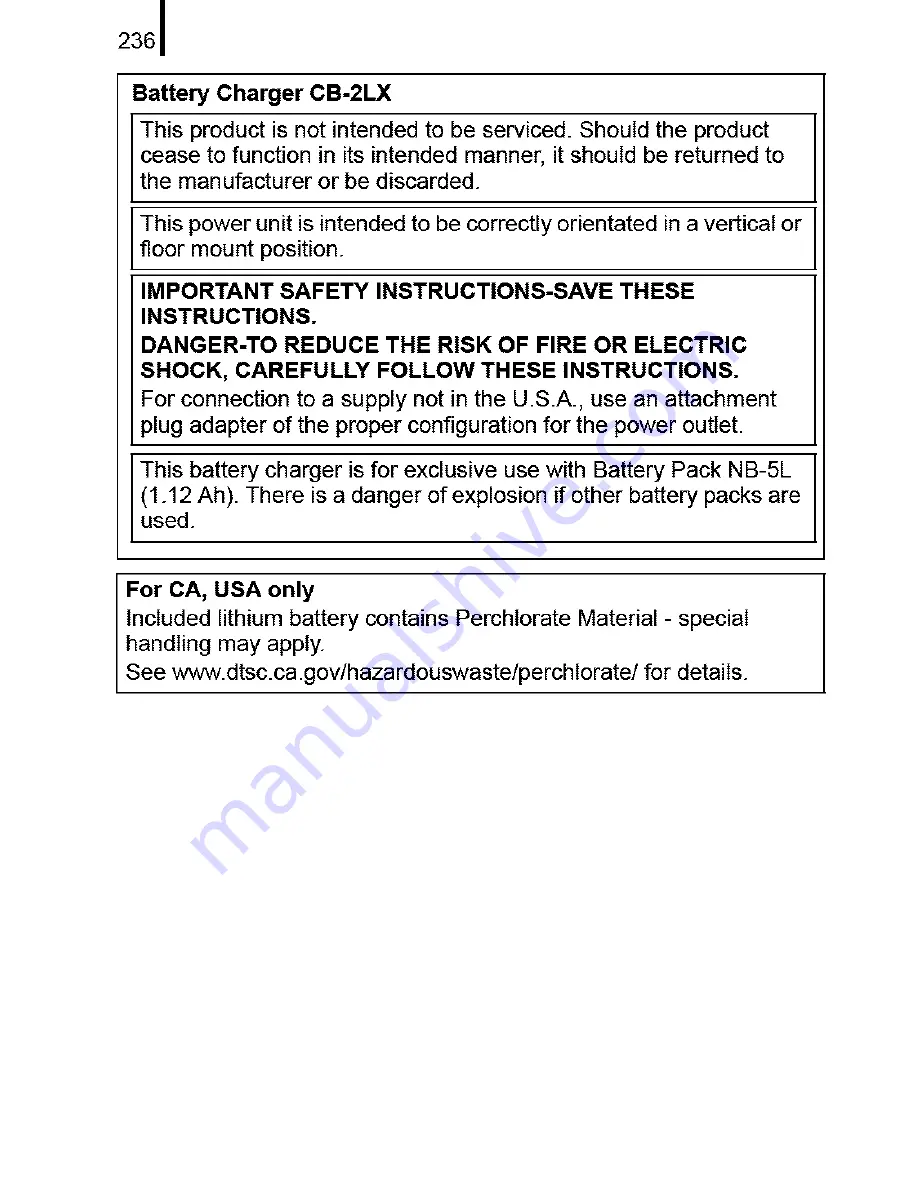 Canon POWERSHOT SD870IS User Manual Download Page 238