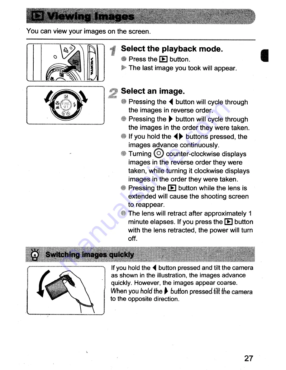 Canon Powershot SD970 IS Digital Elph User Manual Download Page 27