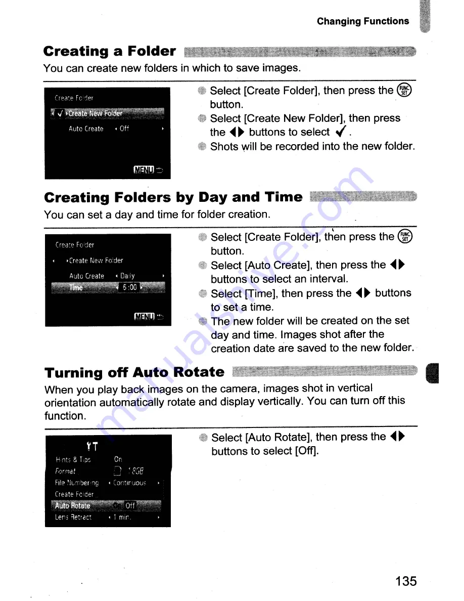 Canon Powershot SD970 IS Digital Elph User Manual Download Page 135