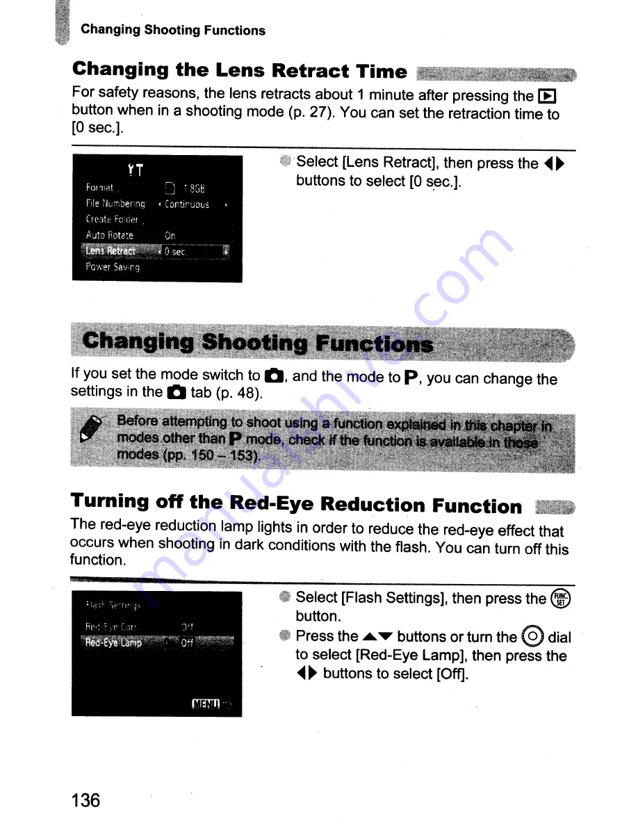 Canon Powershot SD970 IS Digital Elph User Manual Download Page 136