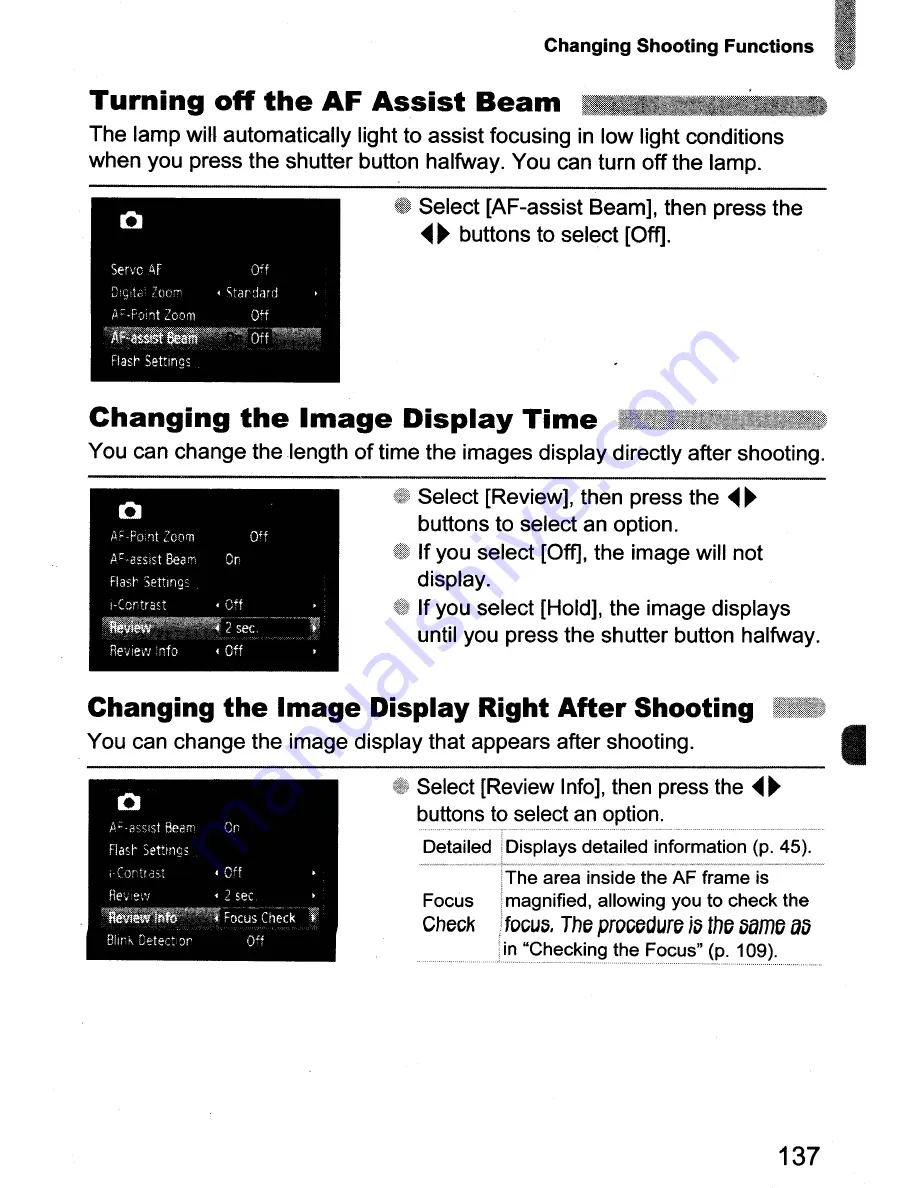 Canon Powershot SD970 IS Digital Elph User Manual Download Page 137