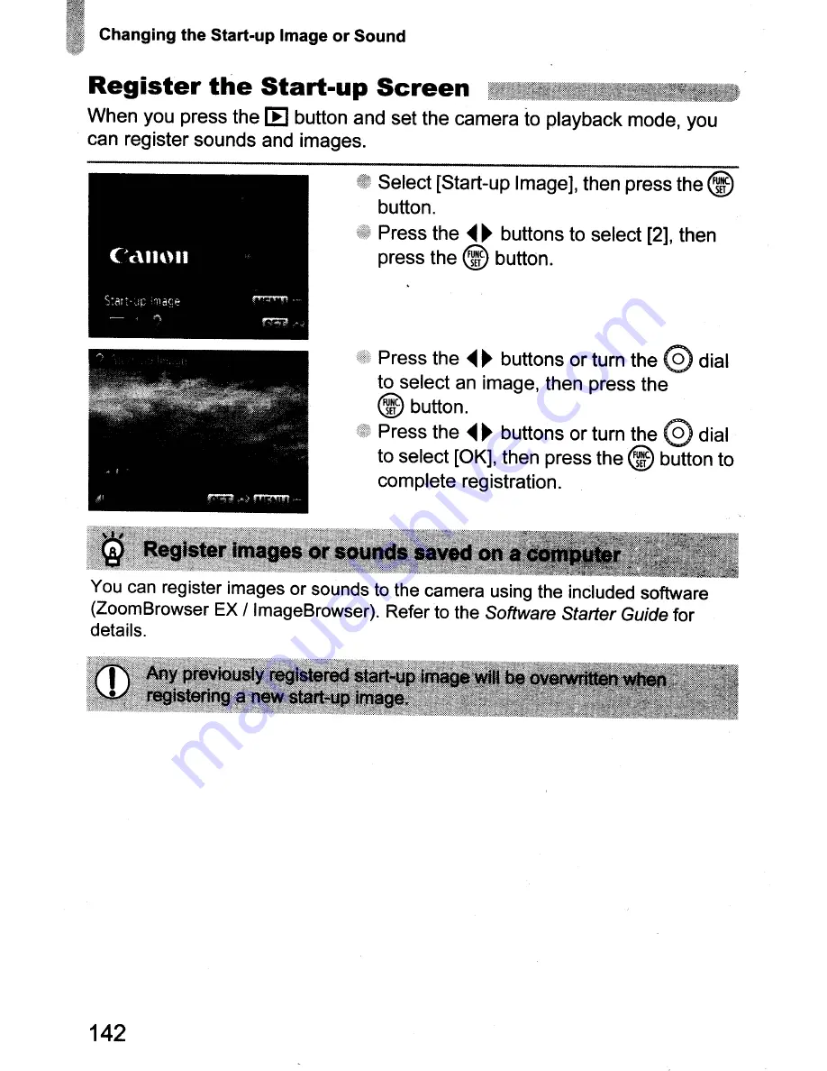 Canon Powershot SD970 IS Digital Elph User Manual Download Page 142