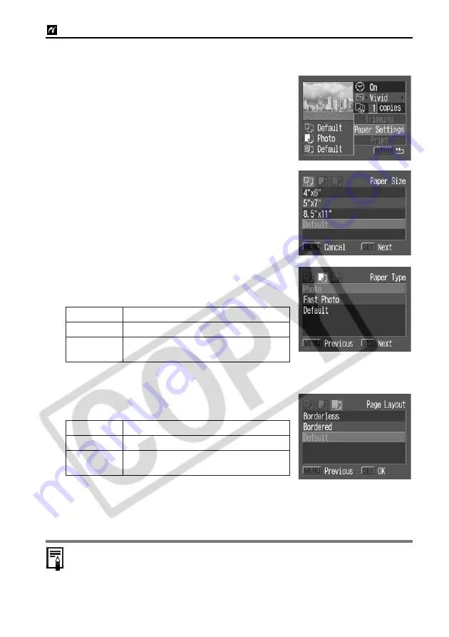 Canon Printing Using a Direct Camera/Printer Connection Guide Direct... Скачать руководство пользователя страница 20