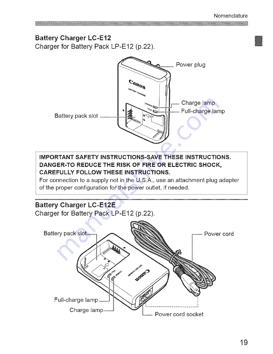 Canon Rebel SL 1 EOS 100D Instruction Manual Download Page 19