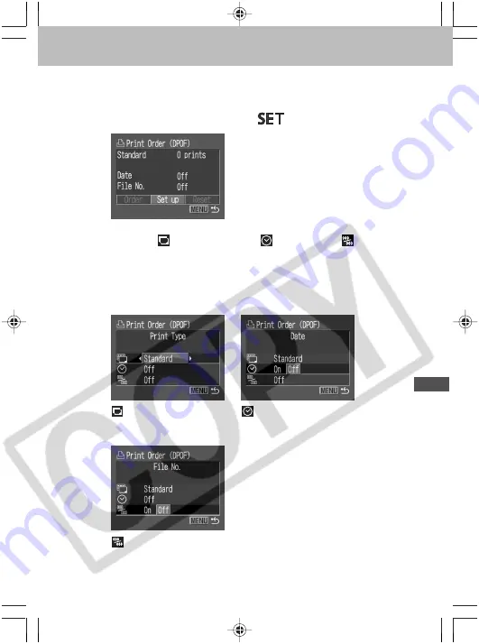 Canon SC A60 User Manual Download Page 161