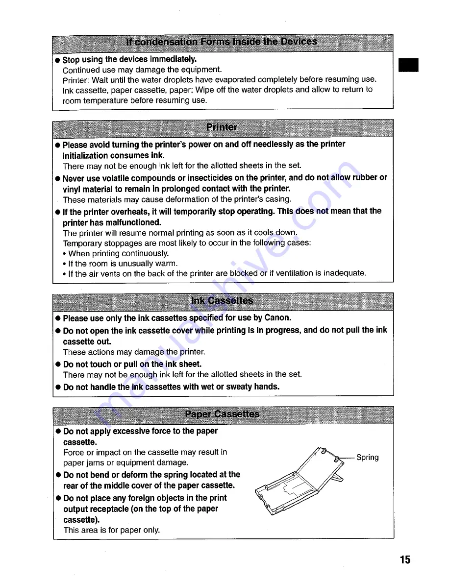 Canon Selphy CP710 User Manual Download Page 17