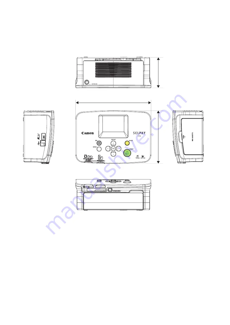 Canon SELPHY CP770 Service Manual Download Page 12