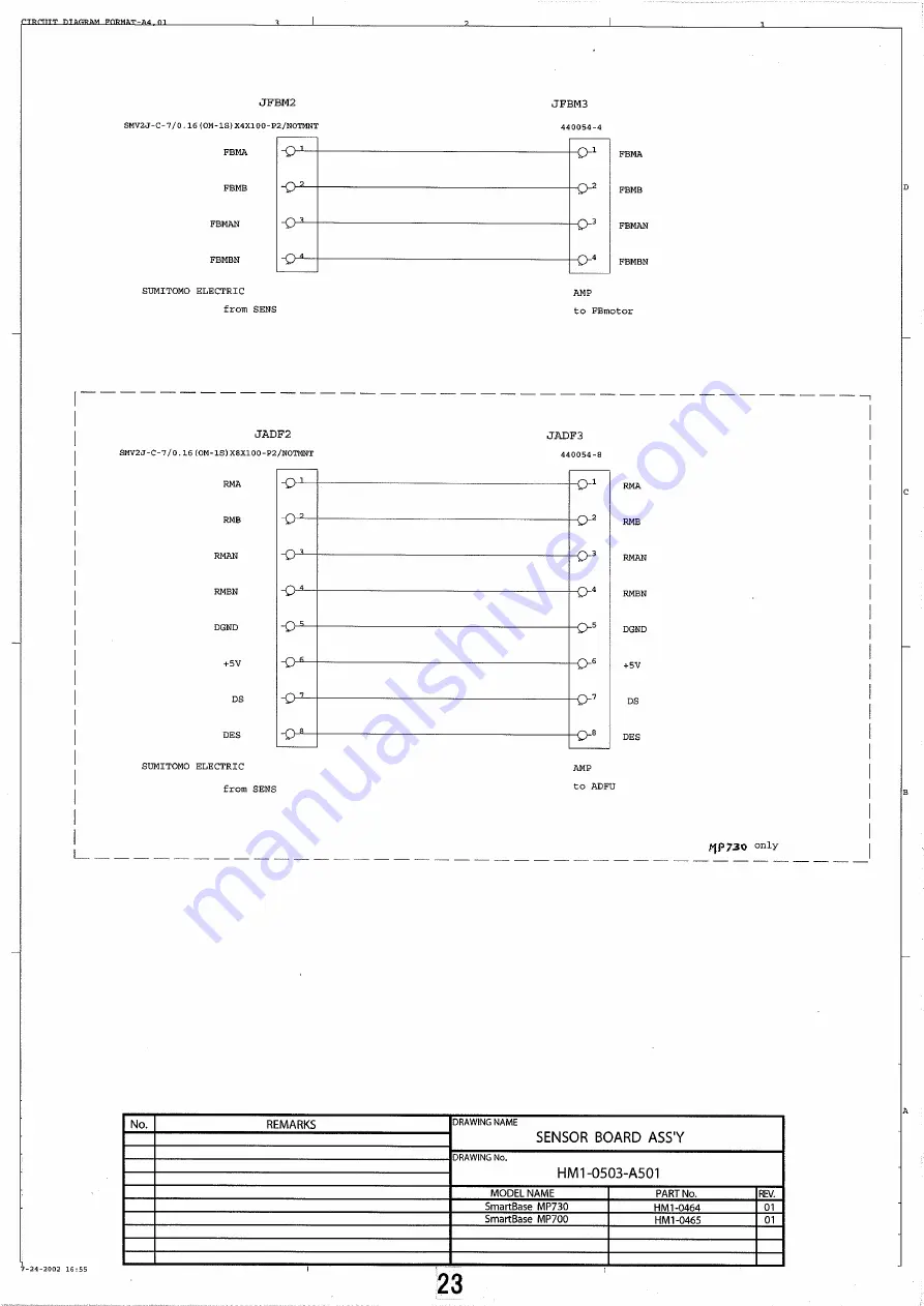 Canon Smart Base MP730 Circuit Diagrams Download Page 29