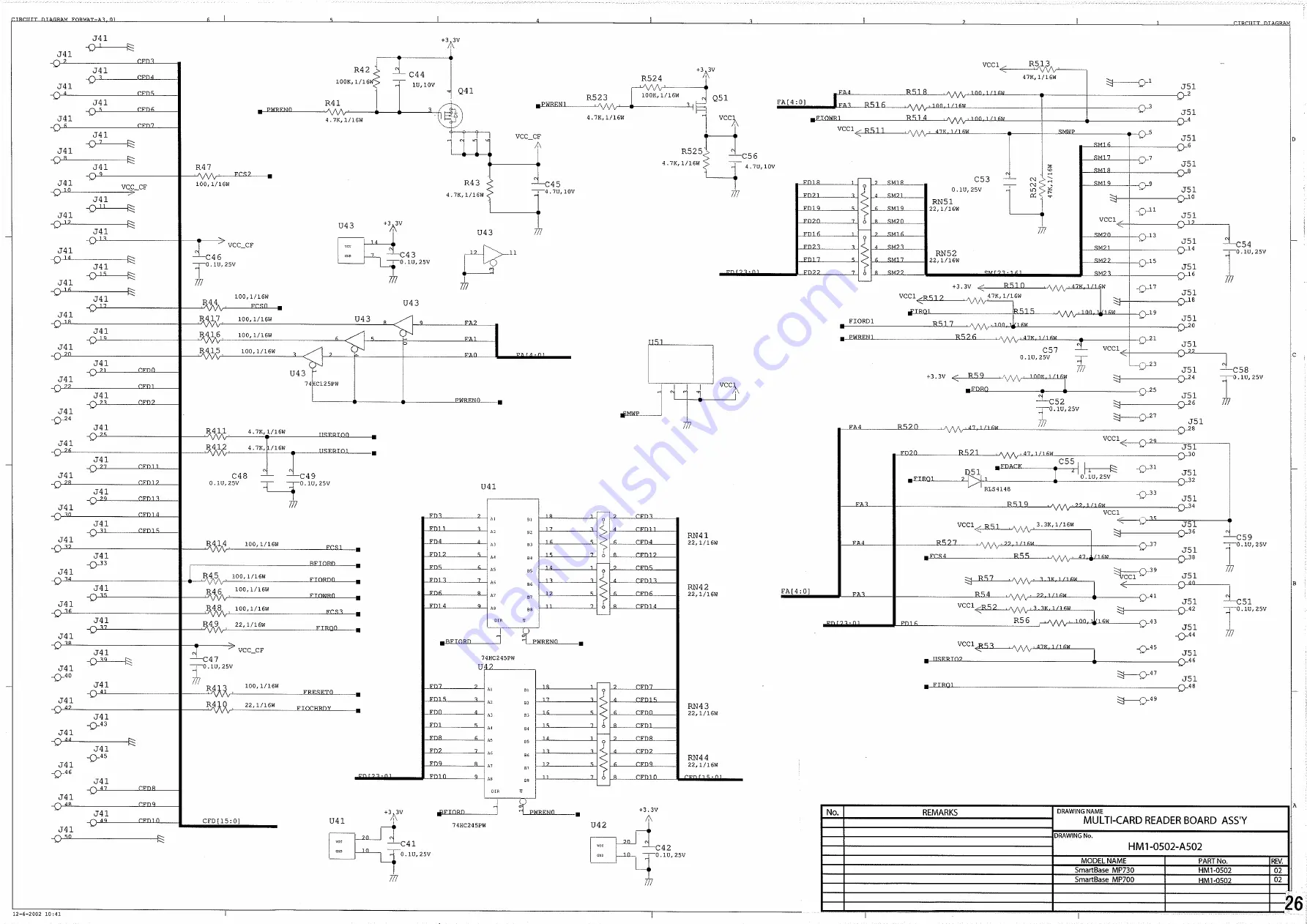 Canon Smart Base MP730 Circuit Diagrams Download Page 32