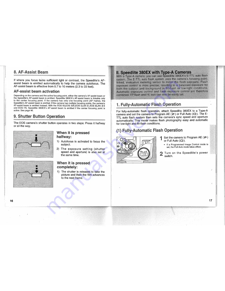 Canon Speedlite 380EX Instruction Manual Download Page 9