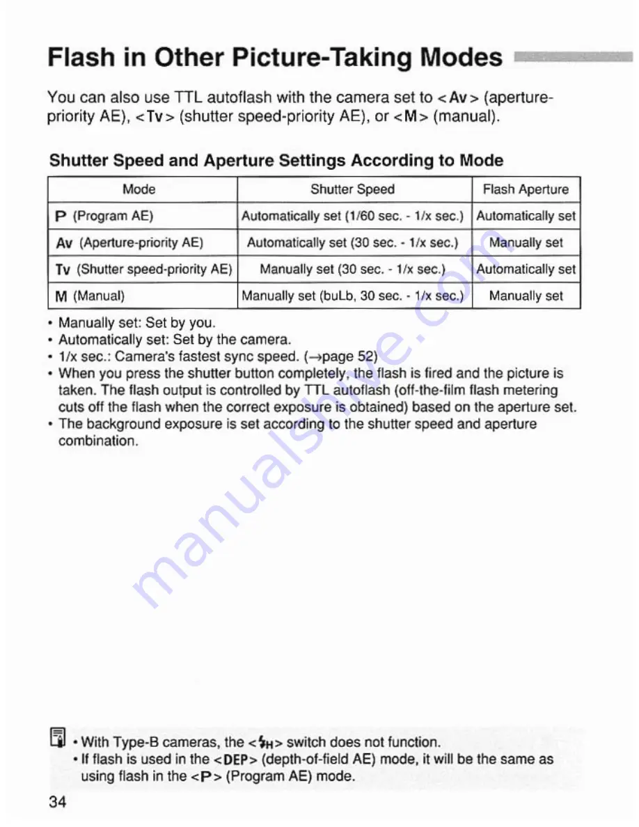 Canon Speedlite 420EX Instruction Manual Download Page 34