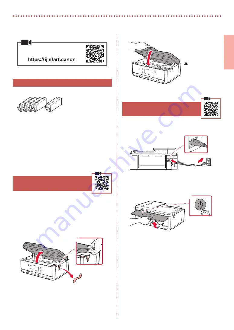 Canon TR7620 Getting Started Download Page 3