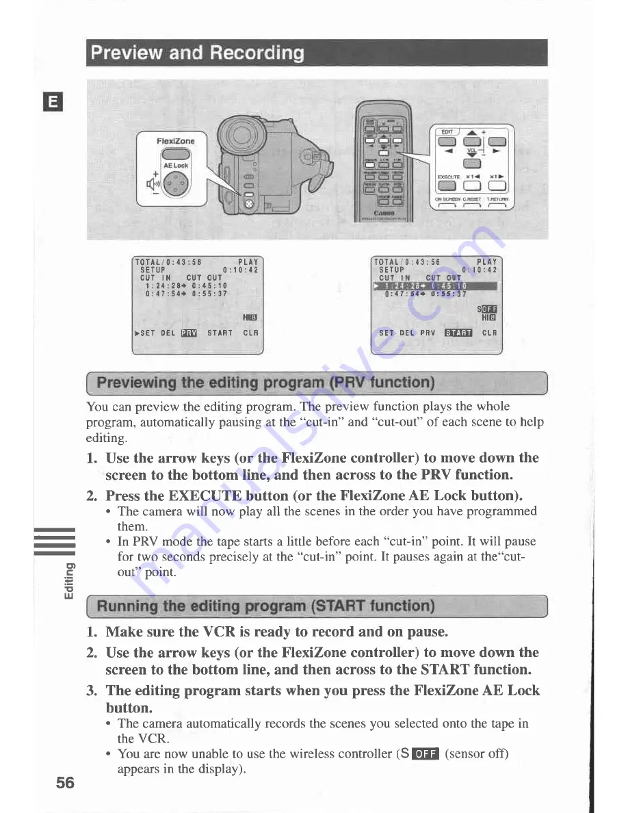 Canon UC-V30 Hi Instruction Manual Download Page 61