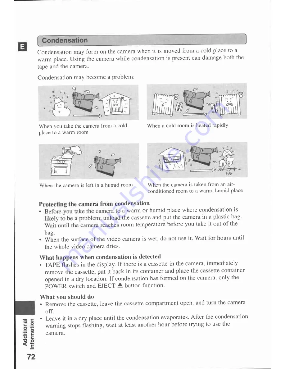 Canon UC-V30 Hi Instruction Manual Download Page 72