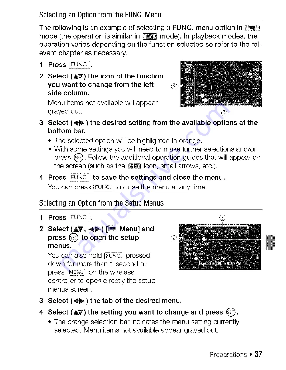 Canon VIXIA HF200 Instruction Manual Download Page 37