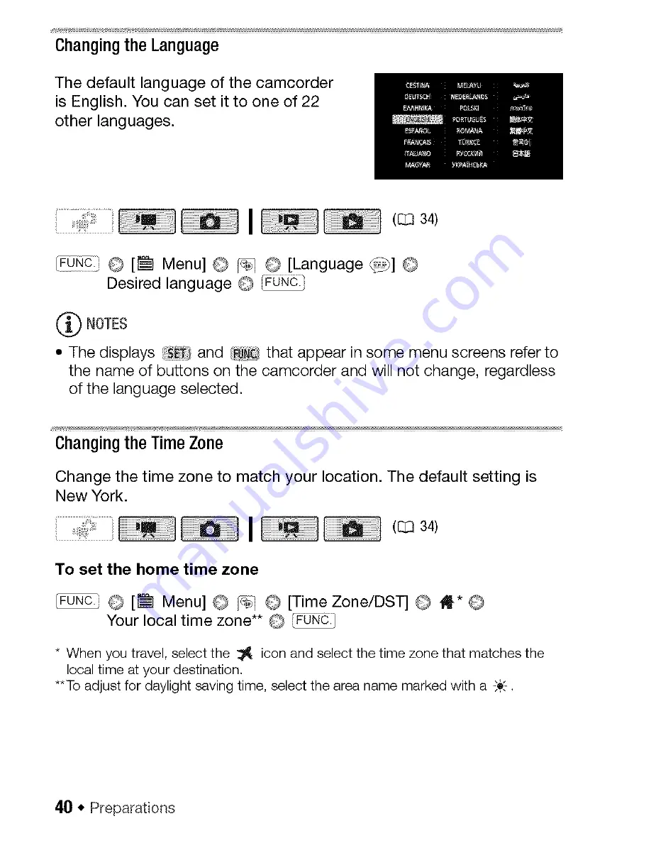 Canon VIXIA HF200 Instruction Manual Download Page 40