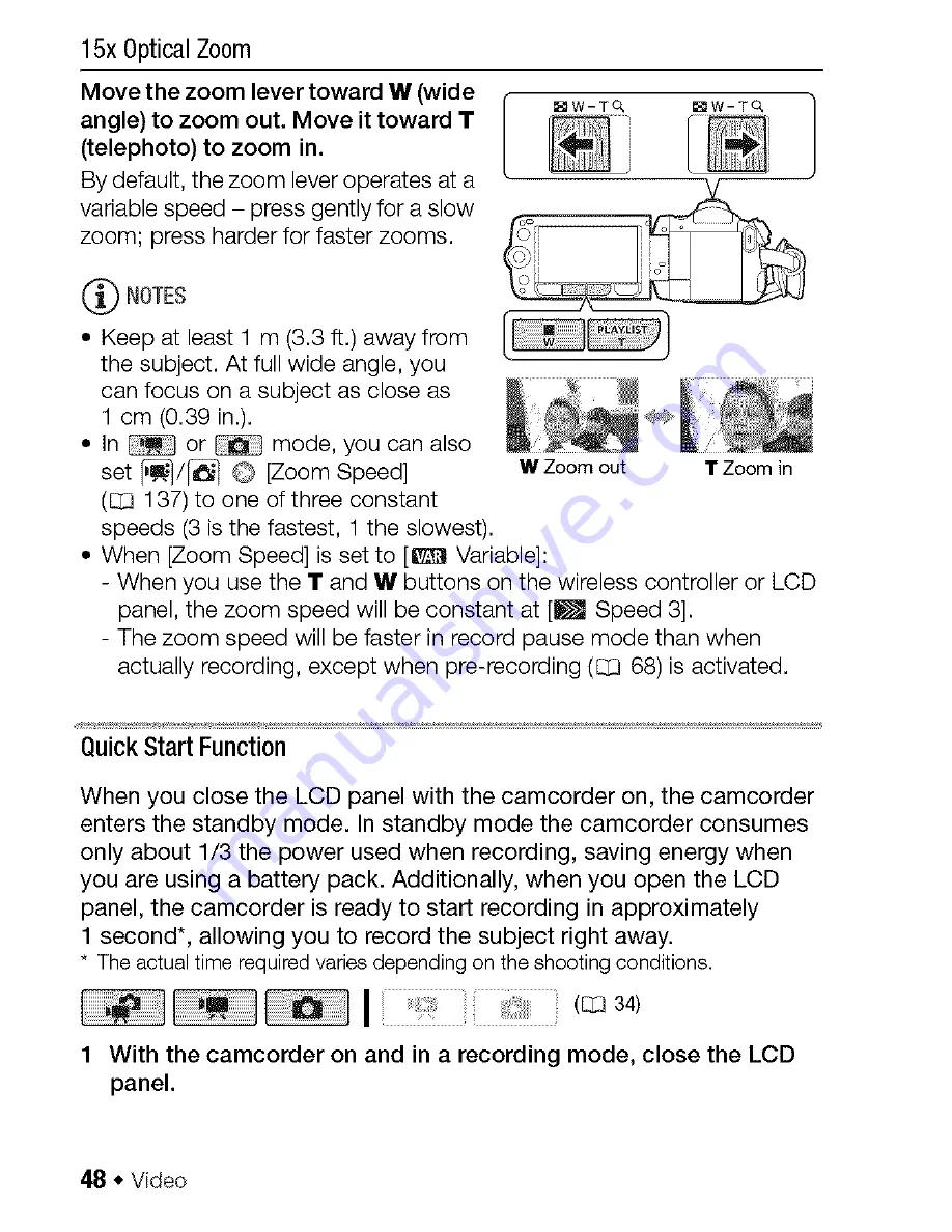 Canon VIXIA HF200 Instruction Manual Download Page 48