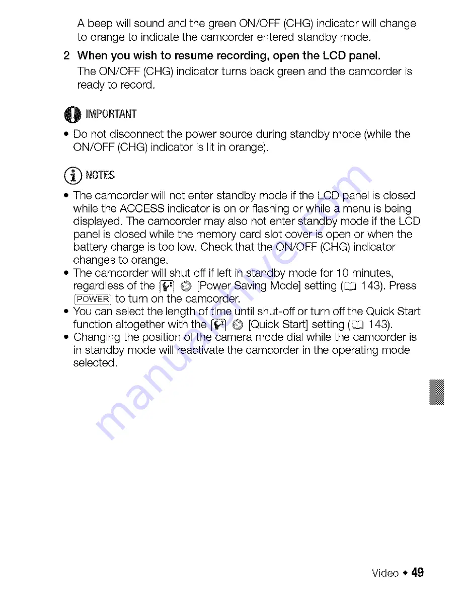 Canon VIXIA HF200 Instruction Manual Download Page 49