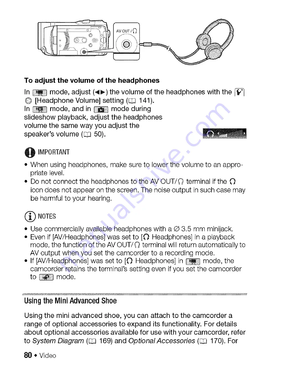 Canon VIXIA HF200 Instruction Manual Download Page 80