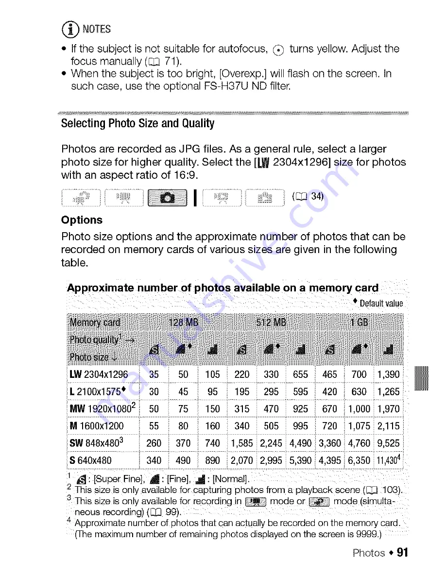 Canon VIXIA HF200 Instruction Manual Download Page 91