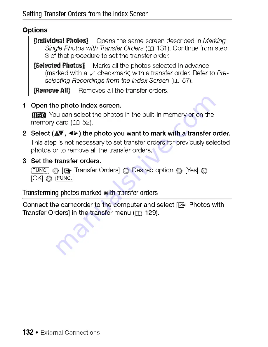 Canon VIXIA HF200 Instruction Manual Download Page 132