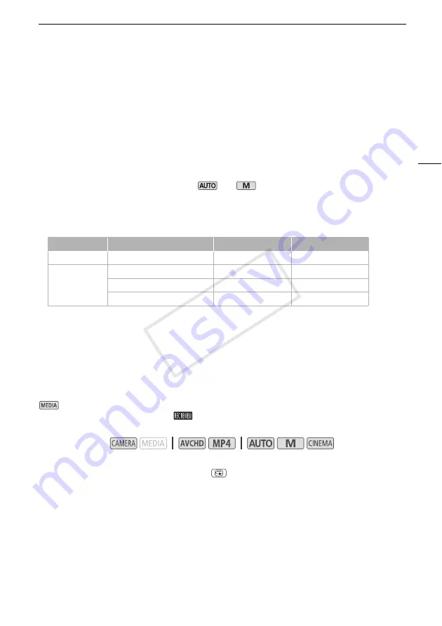 Canon XA25 Instruction Manual Download Page 45