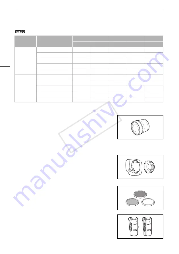 Canon XA25 Instruction Manual Download Page 176