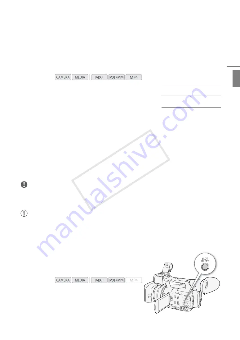 Canon XF205 Instruction Manual Download Page 41