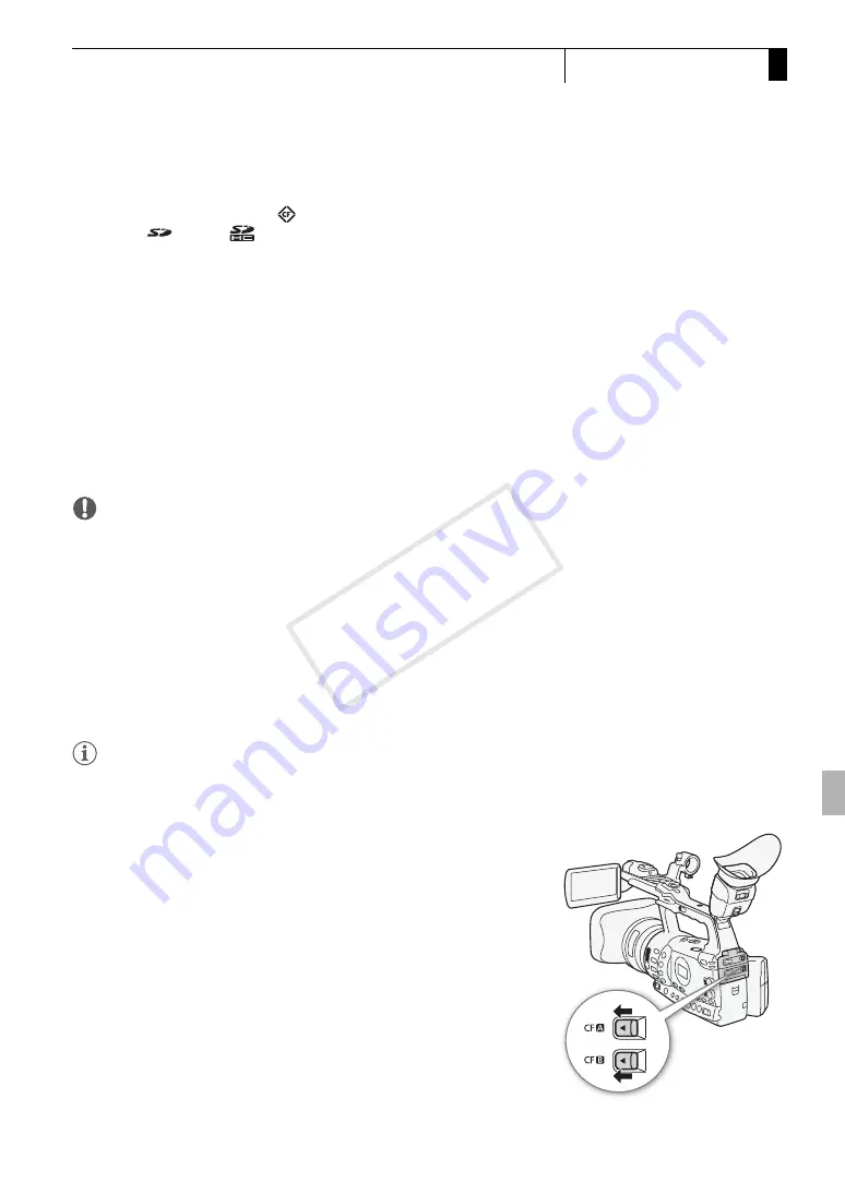 Canon XF305 Скачать руководство пользователя страница 39