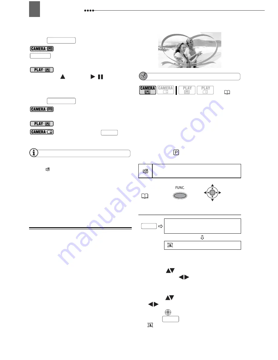 Canon ZR 850 Instruction Manual Download Page 58