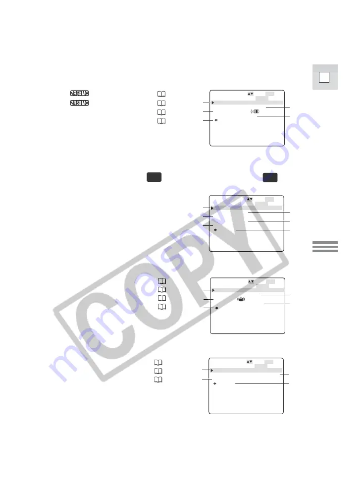 Canon ZR45 MC Скачать руководство пользователя страница 45