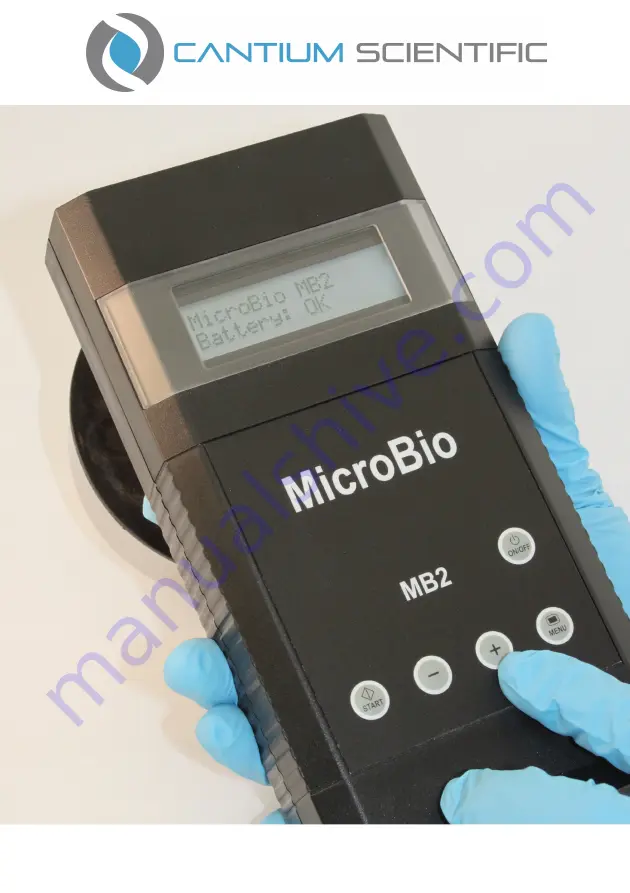 Cantium Scientific MicroBio MB2 Скачать руководство пользователя страница 1