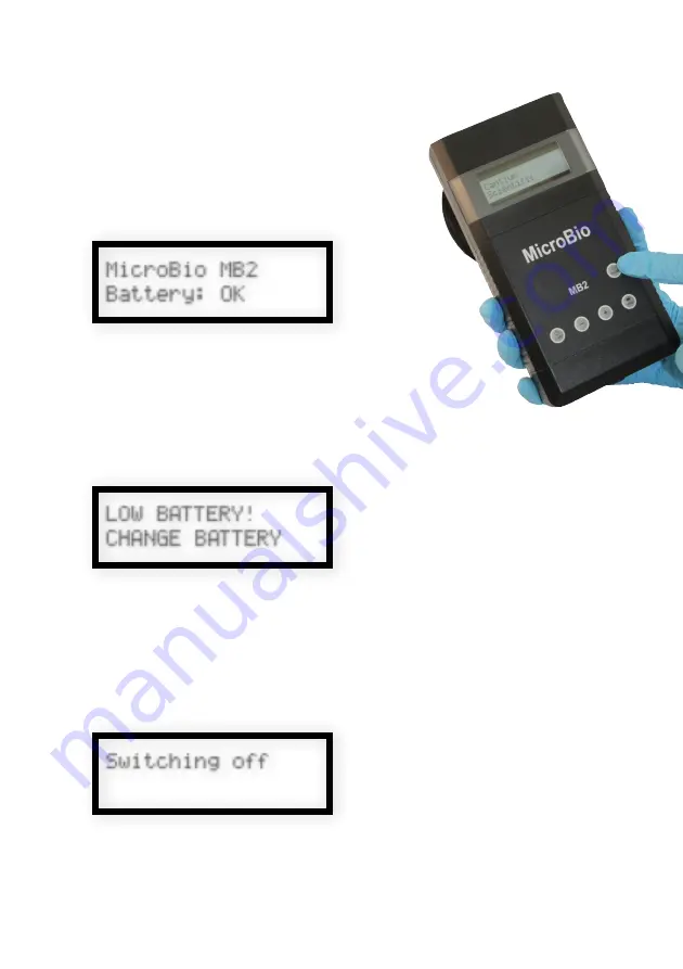 Cantium Scientific MicroBio MB2 Operating Manual Download Page 16