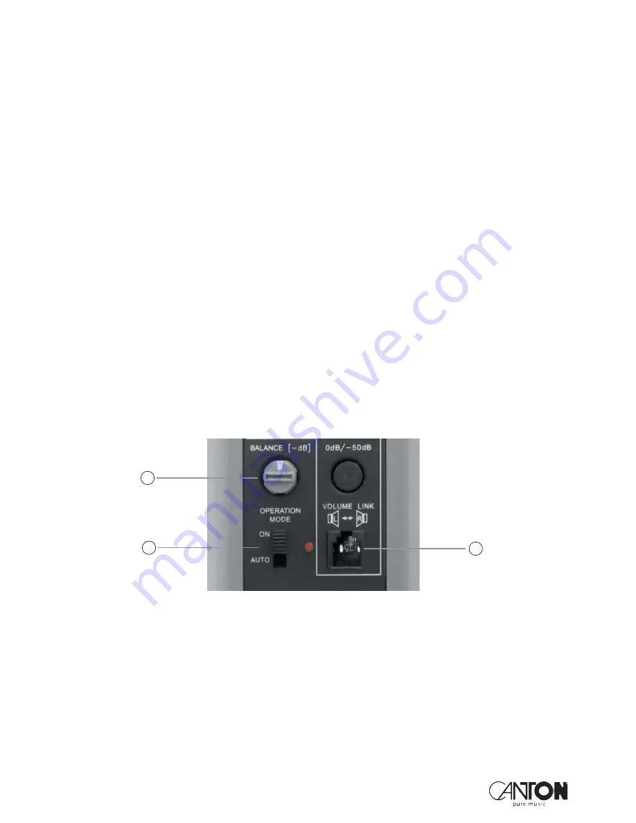 Canton CD 3200 ACTIVE Manual Download Page 5