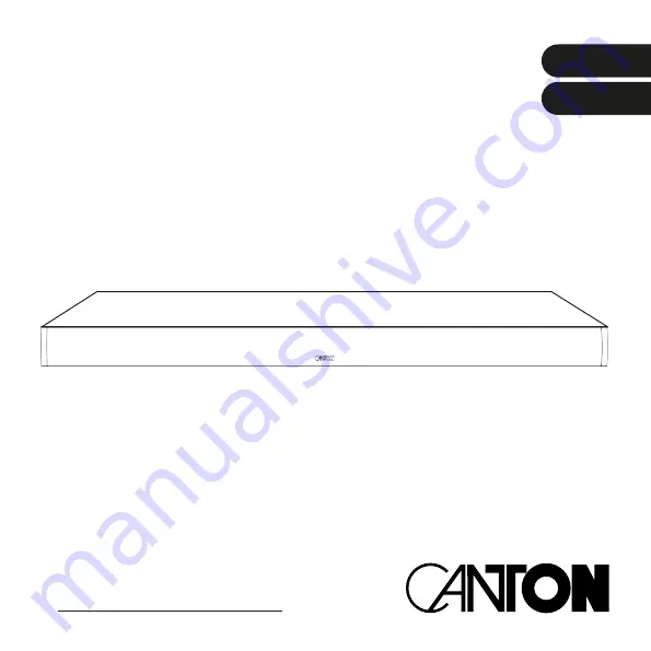 Canton Sound L Short Manual Download Page 1