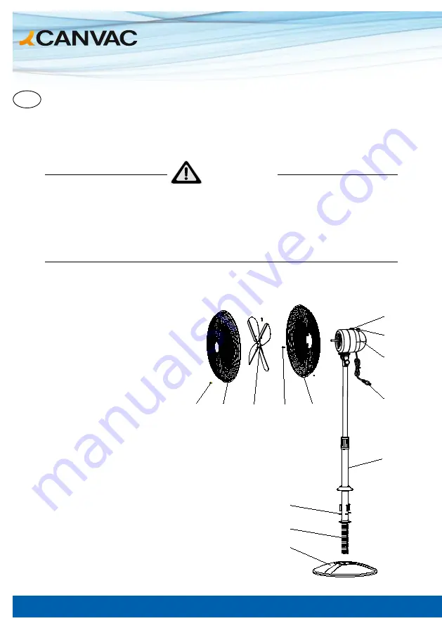 CANVAC CGF5400X Скачать руководство пользователя страница 6