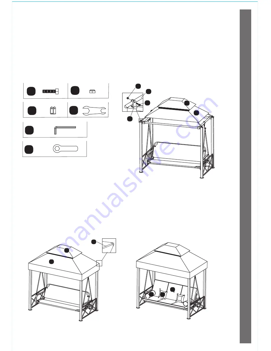 Canvas 088-1682-2 Assembly Instruction Manual Download Page 12